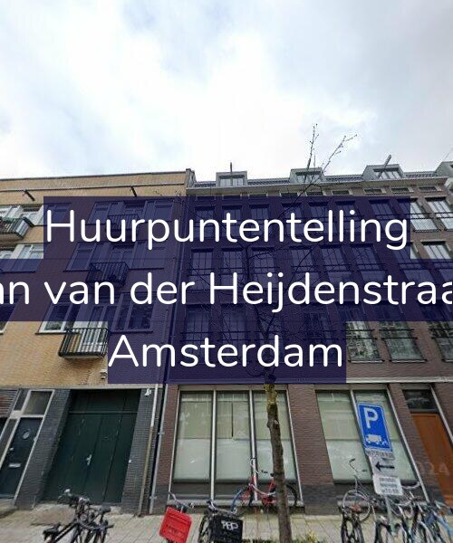 Foto gevel Huurpuntentelling voor Eerste Jan van der Heijdenstraat 129-A, Amsterdam