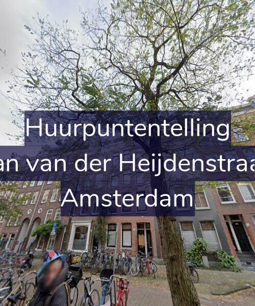 Foto gevel Huurpuntentelling voor Eerste Jan van der Heijdenstraat 138-3, Amsterdam