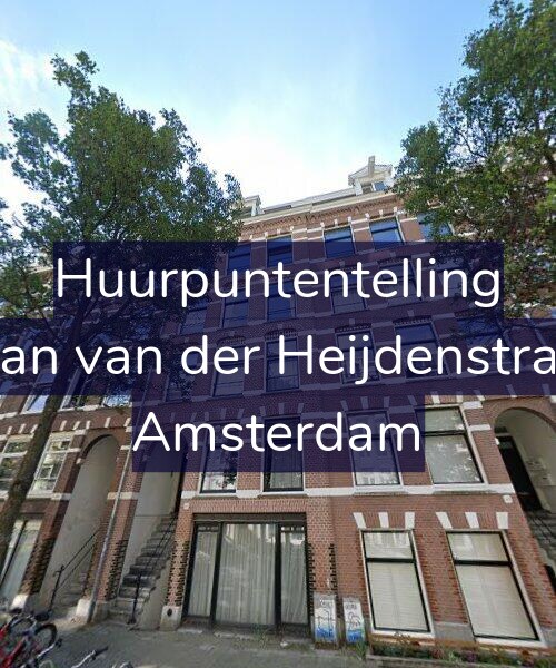 Foto gevel Huurpuntentelling voor Eerste Jan van der Heijdenstraat 36-F, Amsterdam