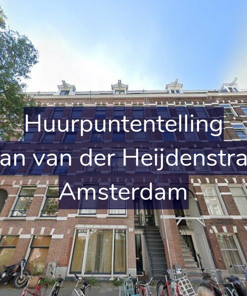Foto gevel Huurpuntentelling voor Eerste Jan van der Heijdenstraat 42-1, Amsterdam