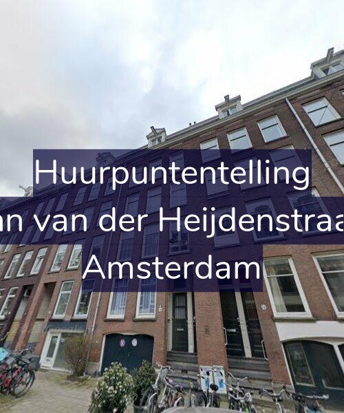 Foto gevel Huurpuntentelling voor Eerste Jan van der Heijdenstraat 74-1A, Amsterdam