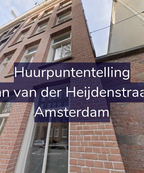 Foto gevel Huurpuntentelling voor Eerste Jan van der Heijdenstraat 159-H, Amsterdam