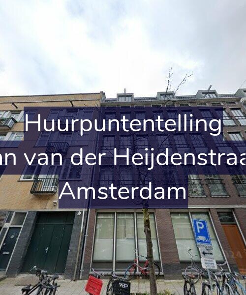 Foto gevel Huurpuntentelling voor Eerste Jan van der Heijdenstraat 127-A, Amsterdam