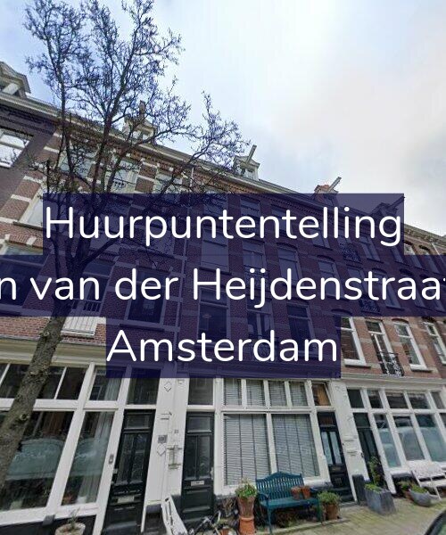 Foto gevel Huurpuntentelling voor Eerste Jan van der Heijdenstraat 111-2A, Amsterdam
