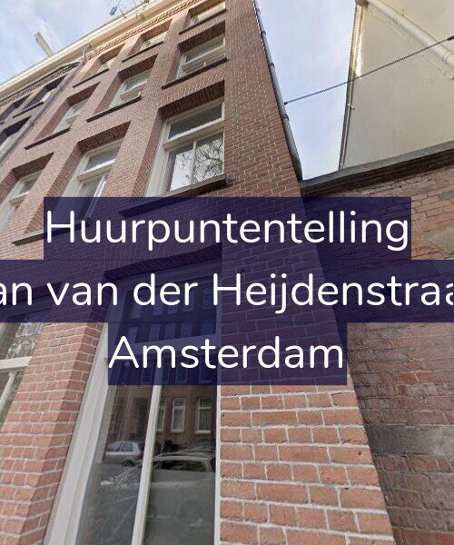 Foto gevel Huurpuntentelling voor Eerste Jan van der Heijdenstraat 159-3, Amsterdam