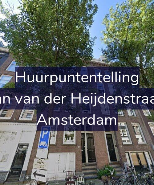 Foto gevel Huurpuntentelling voor Eerste Jan van der Heijdenstraat 82-2A, Amsterdam