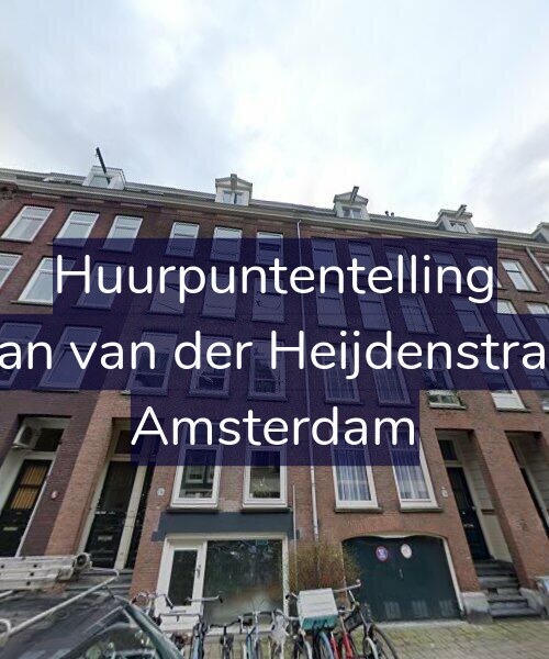 Foto gevel Huurpuntentelling voor Eerste Jan van der Heijdenstraat 76-A, Amsterdam