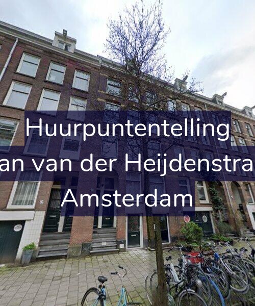 Foto gevel Huurpuntentelling voor Eerste Jan van der Heijdenstraat 68-H, Amsterdam