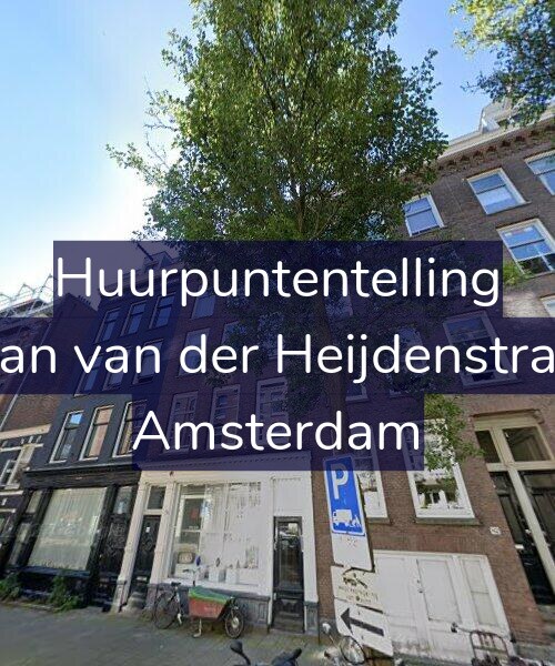 Foto gevel Huurpuntentelling voor Eerste Jan van der Heijdenstraat 84-1, Amsterdam