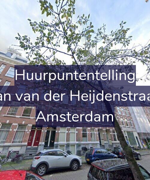 Foto gevel Huurpuntentelling voor Eerste Jan van der Heijdenstraat 124-3, Amsterdam