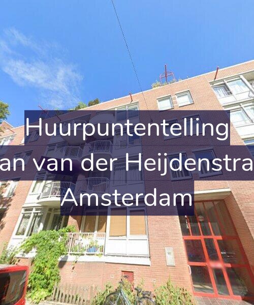 Foto gevel Huurpuntentelling voor Eerste Jan van der Heijdenstraat 81-C, Amsterdam