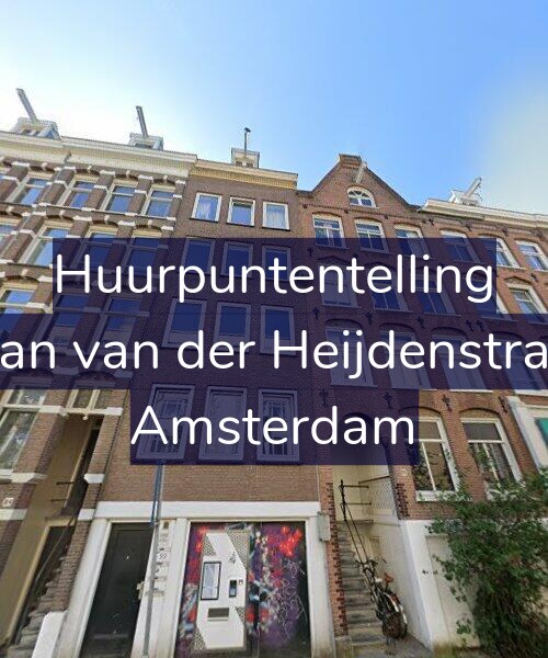 Foto gevel Huurpuntentelling voor Eerste Jan van der Heijdenstraat 92-1, Amsterdam
