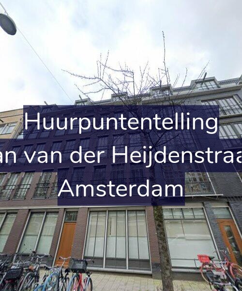 Foto gevel Huurpuntentelling voor Eerste Jan van der Heijdenstraat 129-B, Amsterdam
