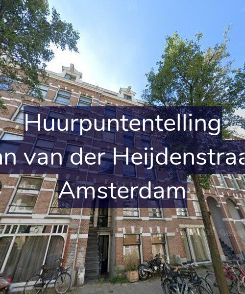 Foto gevel Huurpuntentelling voor Eerste Jan van der Heijdenstraat 44-3A, Amsterdam