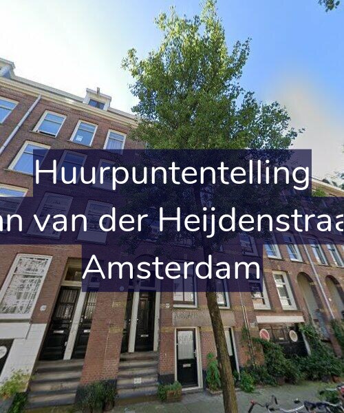 Foto gevel Huurpuntentelling voor Eerste Jan van der Heijdenstraat 68-2V, Amsterdam