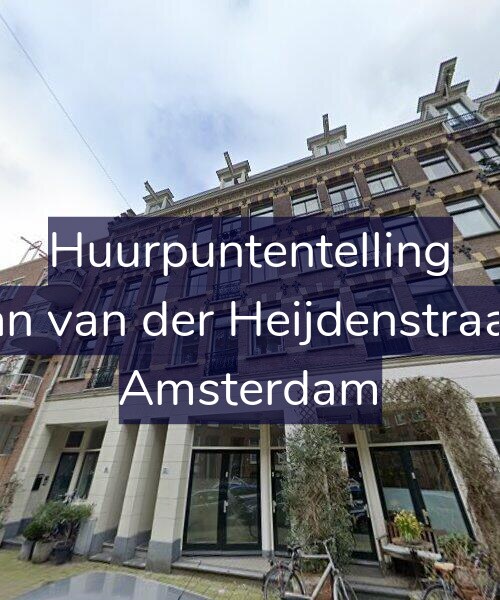Foto gevel Huurpuntentelling voor Eerste Jan van der Heijdenstraat 101-H, Amsterdam