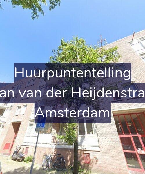 Foto gevel Huurpuntentelling voor Eerste Jan van der Heijdenstraat 95-C, Amsterdam