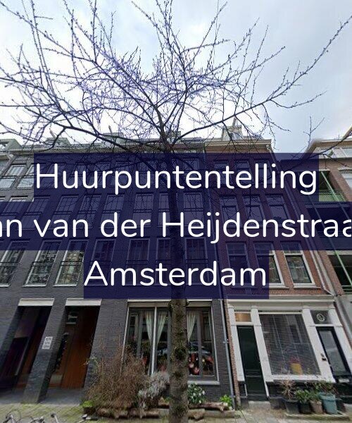 Foto gevel Huurpuntentelling voor Eerste Jan van der Heijdenstraat 131-H, Amsterdam