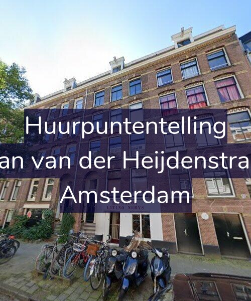 Foto gevel Huurpuntentelling voor Eerste Jan van der Heijdenstraat 64-H, Amsterdam