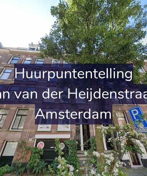 Foto gevel Huurpuntentelling voor Eerste Jan van der Heijdenstraat 66-2A, Amsterdam