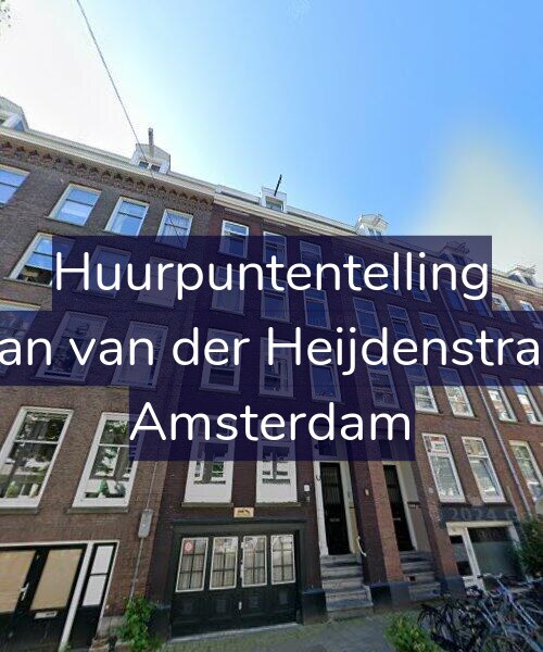 Foto gevel Huurpuntentelling voor Eerste Jan van der Heijdenstraat 78-A, Amsterdam