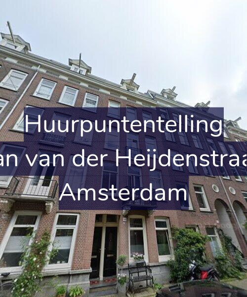 Foto gevel Huurpuntentelling voor Eerste Jan van der Heijdenstraat 146-3, Amsterdam