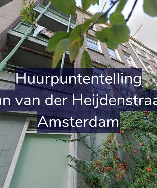 Foto gevel Huurpuntentelling voor Eerste Jan van der Heijdenstraat 147-A, Amsterdam