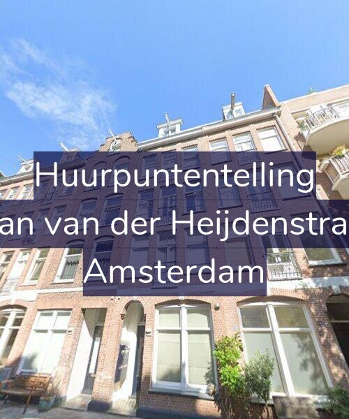 Foto gevel Huurpuntentelling voor Eerste Jan van der Heijdenstraat 53-A, Amsterdam