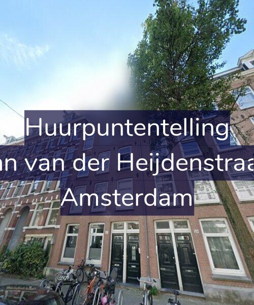 Foto gevel Huurpuntentelling voor Eerste Jan van der Heijdenstraat 30-4A, Amsterdam