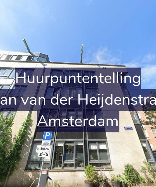 Foto gevel Huurpuntentelling voor Eerste Jan van der Heijdenstraat 54-F, Amsterdam