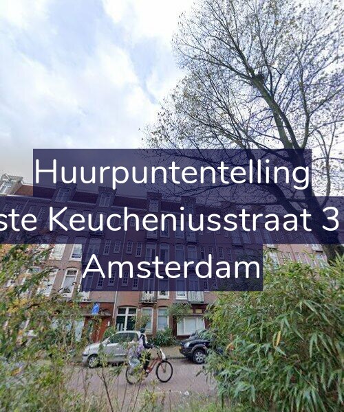 Foto gevel Huurpuntentelling voor Eerste Keucheniusstraat 37-H, Amsterdam