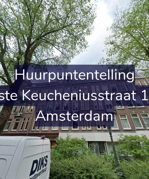 Foto gevel Huurpuntentelling voor Eerste Keucheniusstraat 14-1, Amsterdam