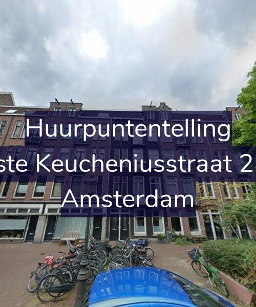 Foto gevel Huurpuntentelling voor Eerste Keucheniusstraat 24-H, Amsterdam