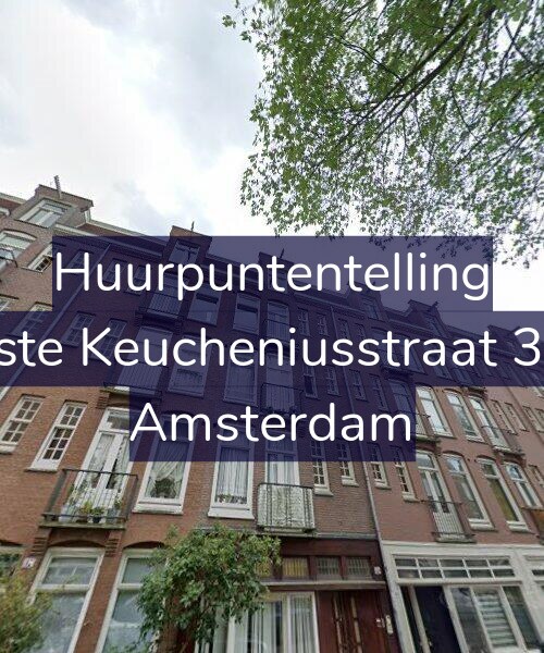 Foto gevel Huurpuntentelling voor Eerste Keucheniusstraat 39-3, Amsterdam