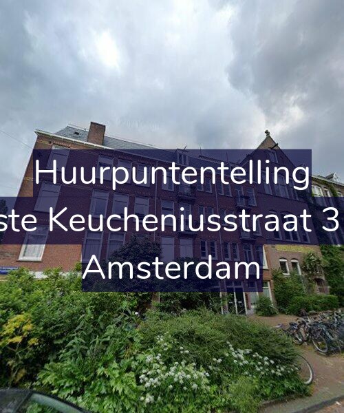 Foto gevel Huurpuntentelling voor Eerste Keucheniusstraat 36-H, Amsterdam