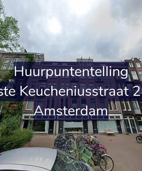 Foto gevel Huurpuntentelling voor Eerste Keucheniusstraat 28-H, Amsterdam
