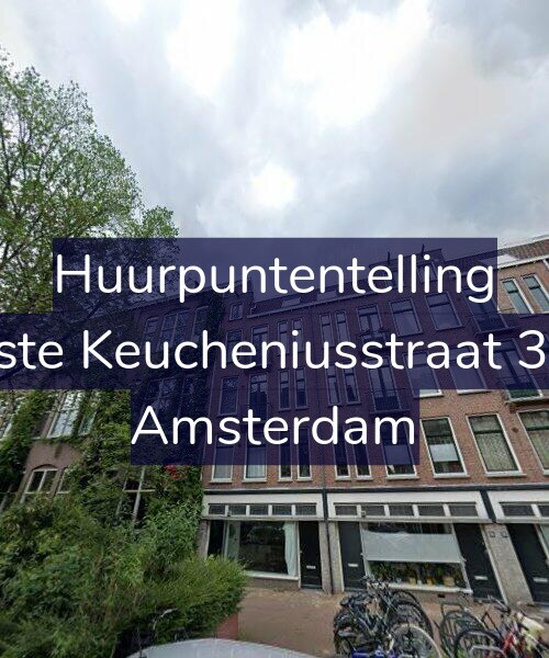 Foto gevel Huurpuntentelling voor Eerste Keucheniusstraat 30-1, Amsterdam