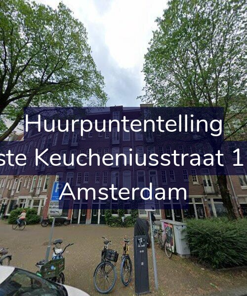 Foto gevel Huurpuntentelling voor Eerste Keucheniusstraat 15-H, Amsterdam