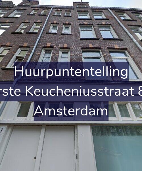 Foto gevel Huurpuntentelling voor Eerste Keucheniusstraat 8-1, Amsterdam