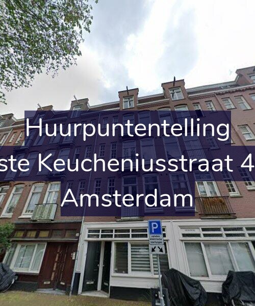 Foto gevel Huurpuntentelling voor Eerste Keucheniusstraat 41-1, Amsterdam
