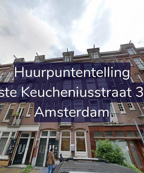 Foto gevel Huurpuntentelling voor Eerste Keucheniusstraat 33-1, Amsterdam