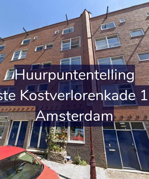 Foto gevel Huurpuntentelling voor Eerste Kostverlorenkade 19-H, Amsterdam