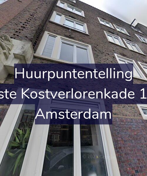 Foto gevel Huurpuntentelling voor Eerste Kostverlorenkade 10-1, Amsterdam