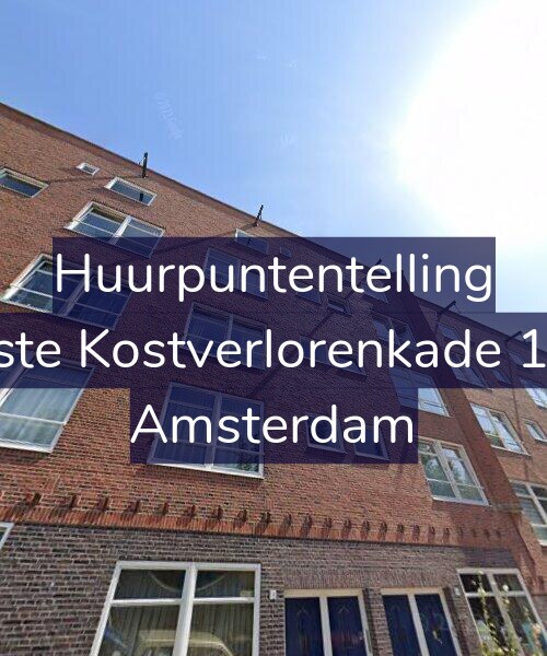Foto gevel Huurpuntentelling voor Eerste Kostverlorenkade 18-2, Amsterdam