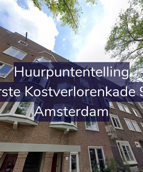 Foto gevel Huurpuntentelling voor Eerste Kostverlorenkade 9-3, Amsterdam