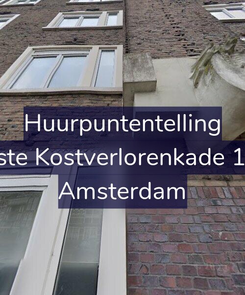 Foto gevel Huurpuntentelling voor Eerste Kostverlorenkade 11-2, Amsterdam
