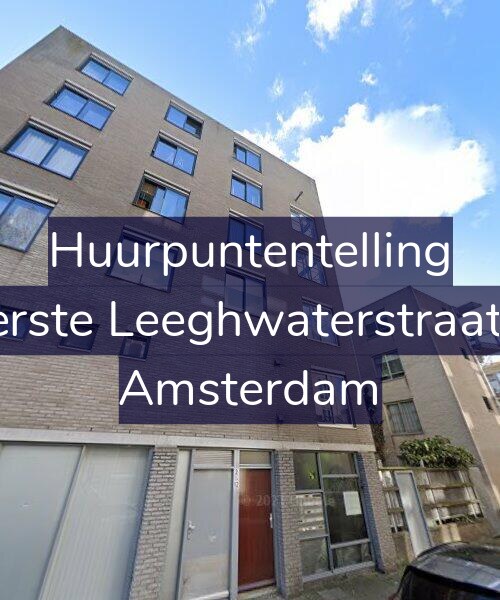 Foto gevel Huurpuntentelling voor Eerste Leeghwaterstraat 4, Amsterdam