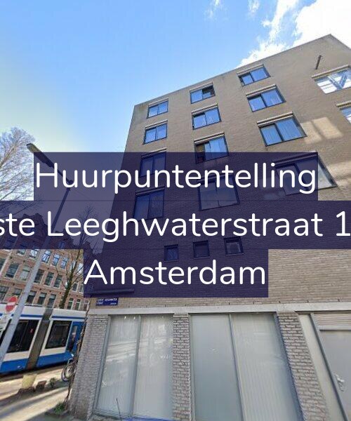 Foto gevel Huurpuntentelling voor Eerste Leeghwaterstraat 10-C, Amsterdam