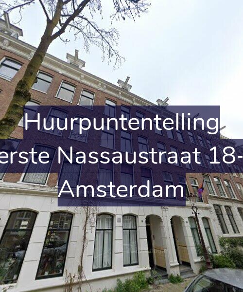 Foto gevel Huurpuntentelling voor Eerste Nassaustraat 18-1, Amsterdam