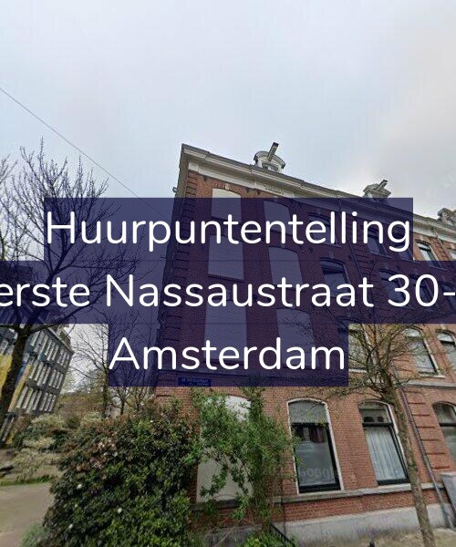 Foto gevel Huurpuntentelling voor Eerste Nassaustraat 30-G, Amsterdam